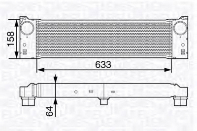 MAGNETI MARELLI 351319202420 -  Интеркулер